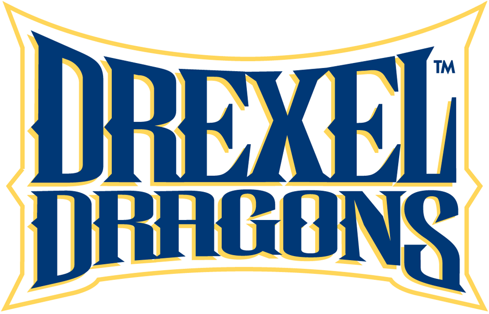 Drexel Dragons 2002-Pres Wordmark Logo vinyl decal